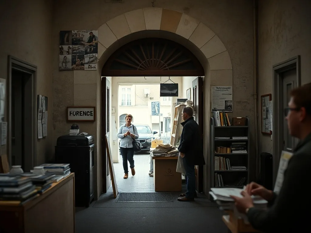 Capture d’écran de la page d’accueil du portail métier de l’académie de Normandie, avec le formulaire de connexion et le